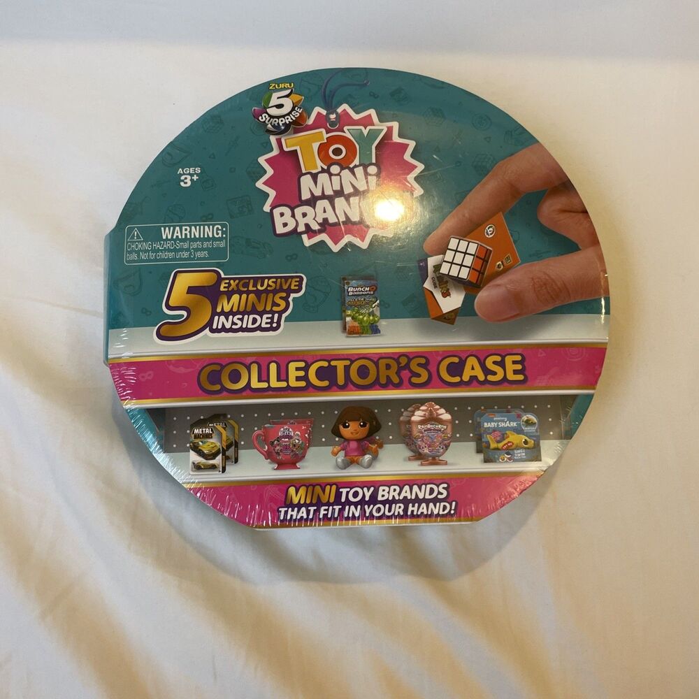 Zuru 5 Surprise TOY Mini Brands Collectors Case 5 Exclusive Mini's New Unopened